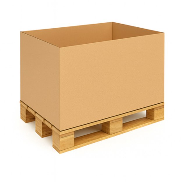 Gofro kartono dėžė 1184x784x810 mm, 5-jų sluoksnių 1