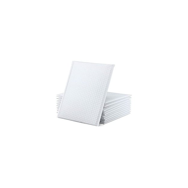 Kurjeriniai LDPE vokai su burbuline plėvele 24x27.5cm (balti) E/15 - 100vnt