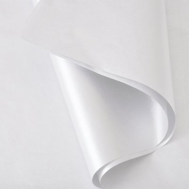 Šilkinis popierius, Blanc Nacre 812; 50x75 cm, 24 g/m²