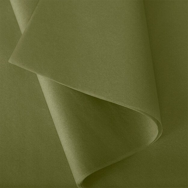 Šilkinis popierius, Vert Mousse 51, 50 x 75 cm, 18 g/m²