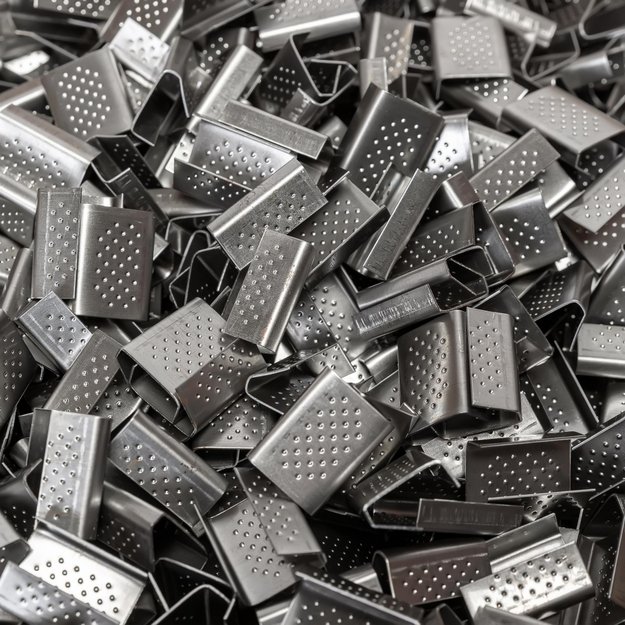 Rinkinys: rišimo juosta + vėžimėlis + įrankis + skardinės sagtys 4