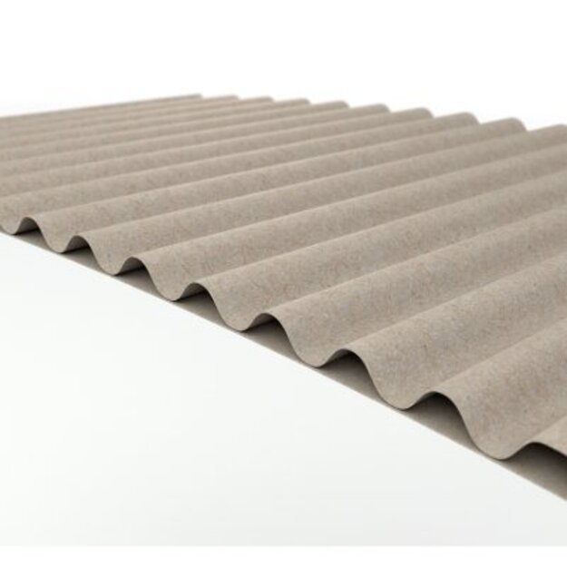 Dvisluoksnis gofruotas kartonas  150cmx100m, 180g/m² 2