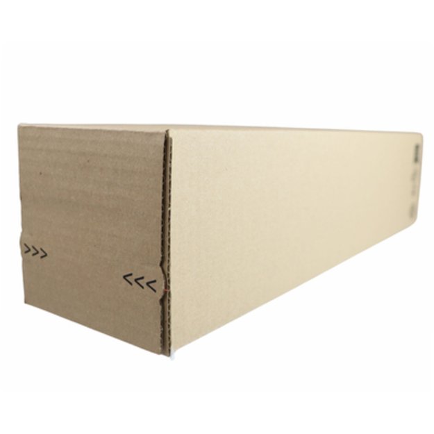 Gofruoto kartono dėžė-tūta 700x105x105mm, ruda, Master'in Access