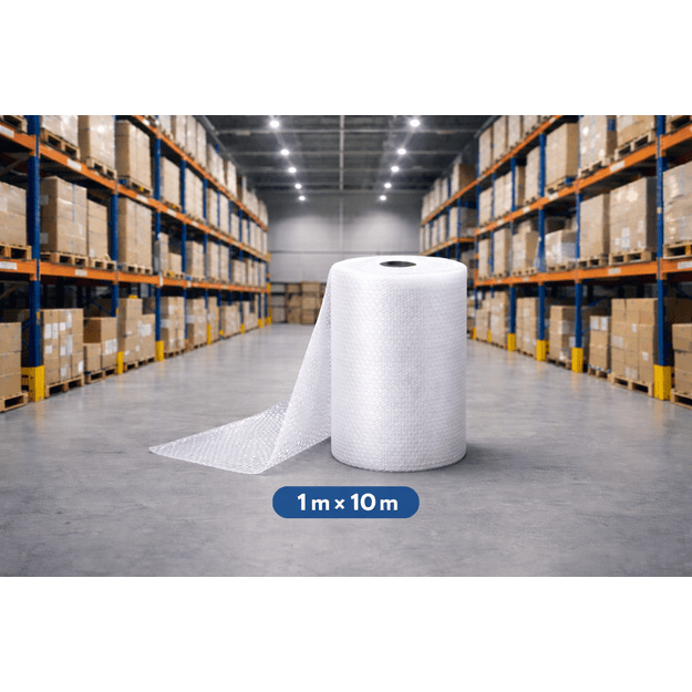 Burbulinė plėvelė 1m/10m rulonas