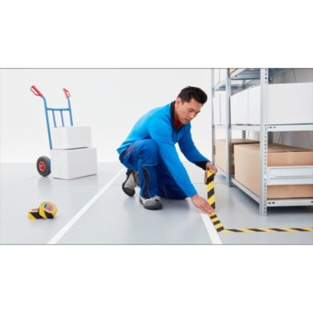 Žymėjimo lipni juosta Tesa ® 50mmx33m geltona/juoda