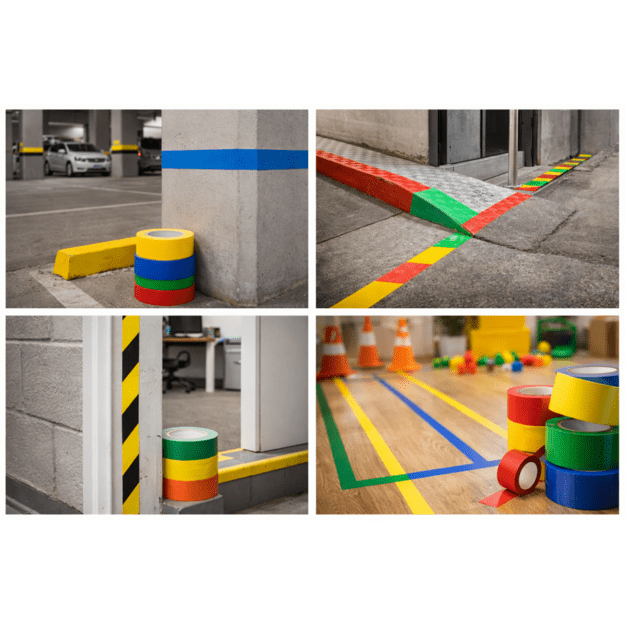 Žymėjimo lipni juosta 50mmx33m žalia 1